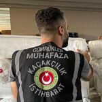 Vatandaşın ihbarı milyarlık kaçak eşyayı yakalattı