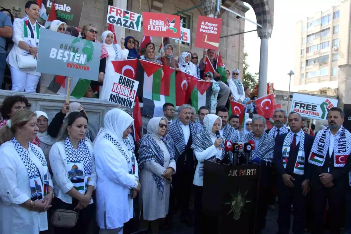 kayseride kadinlardan gazzeye destek zinciri 2zIZLRNt