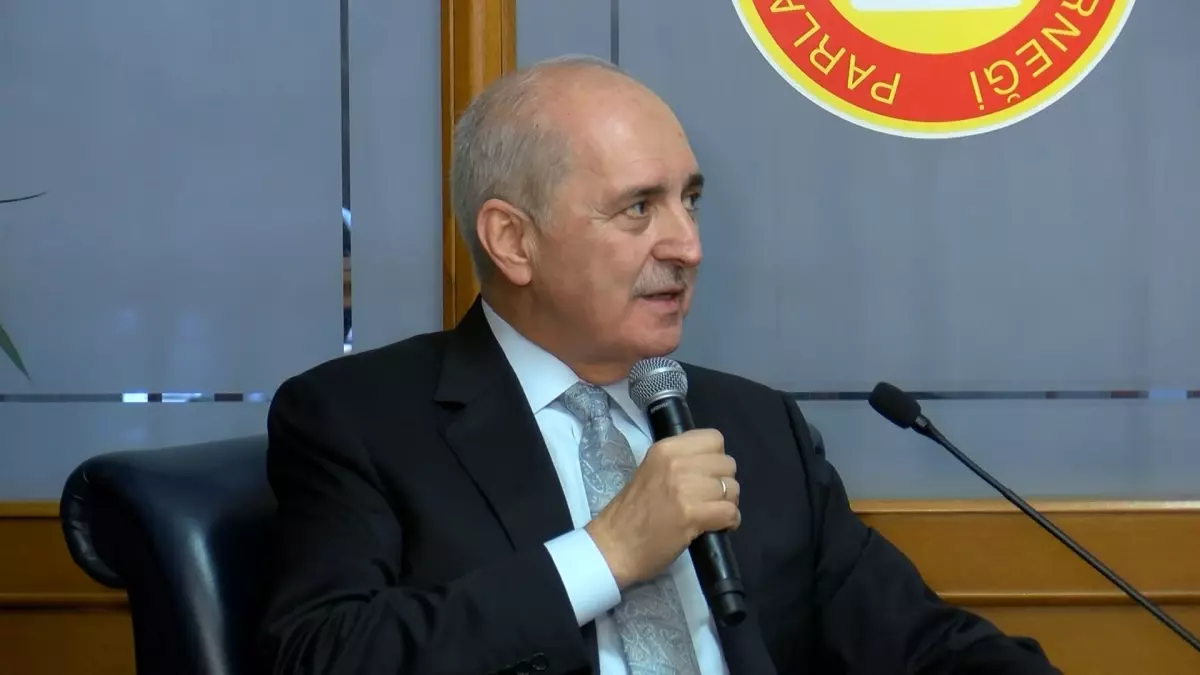TBMM Başkanı Kurtulmuş’tan Önemli Açıklamalar