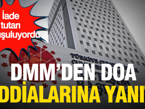 Iade tutarinin dusuruldugu konusuluyordu dmmden doa iddialarina yanit dvmnBI2X